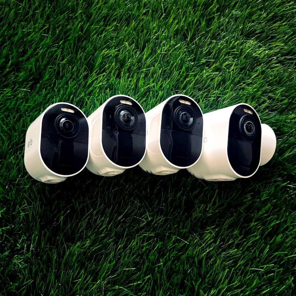 Arlo Wire-Free Security Cameras - White (Set of 4)